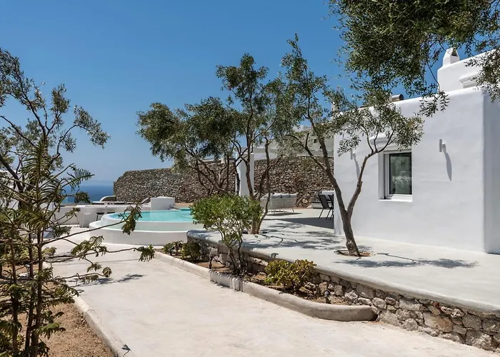 Villa In Mykonos - 6 Bedroom - 1Km From Mykonos Town - Infinity Pool - Sunset View