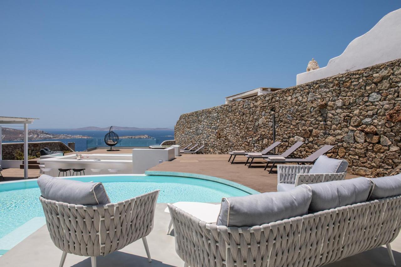 In Mykonos - 6 Bedroom - 1km From - Infinity Pool - Sunset View * Mykonos Town