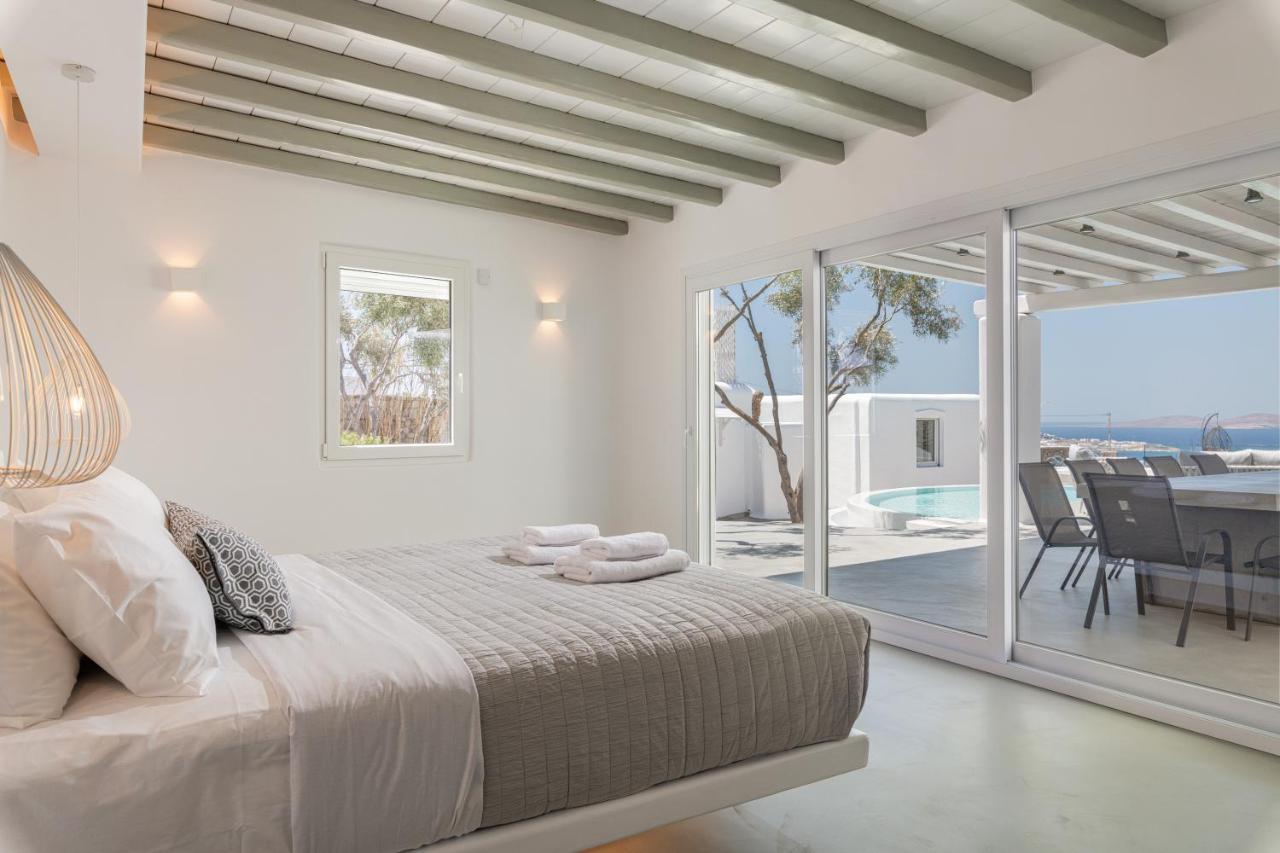 In Mykonos - 6 Bedroom - 1km From - Infinity Pool - Sunset View * Mykonos Town