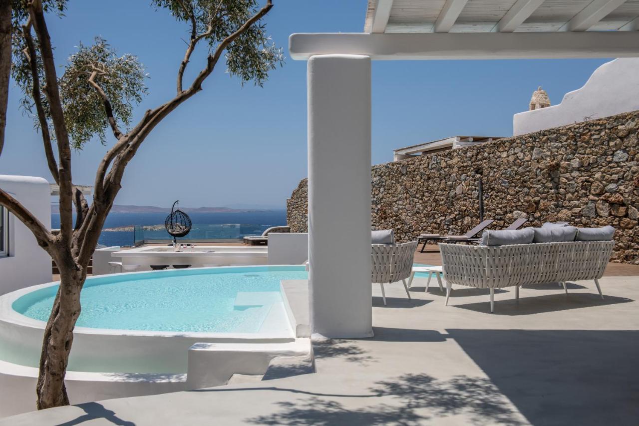 In Mykonos - 6 Bedroom - 1km From - Infinity Pool - Sunset View Вилла Mykonos Town